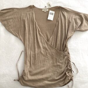 Max Studio, Beige Blouse Size Large